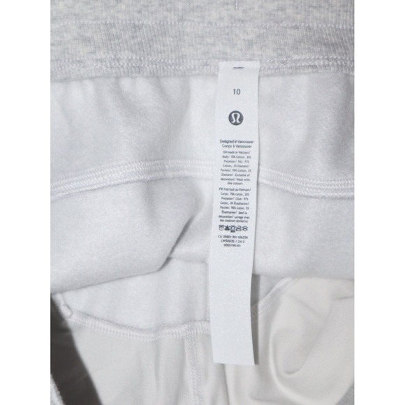 Lululemon Scuba High Rise Relaxed Jogger Size‎ 10 Gray 30" Daily Athleisure NWT - Picture 7 of 7